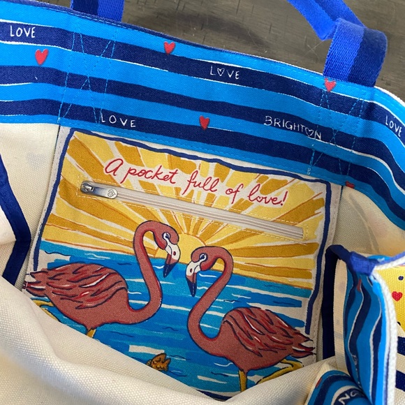Brighton Cherished Love Heart Britney Drumheller tote New With Tags 2024 - Picture 9 of 12